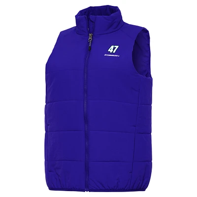Women's Antigua Royal Ricky Stenhouse Jr. Experience Full-Zip Vest