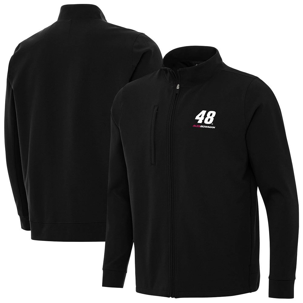 Men's Antigua Alex Bowman Regard Full-Zip Jacket
