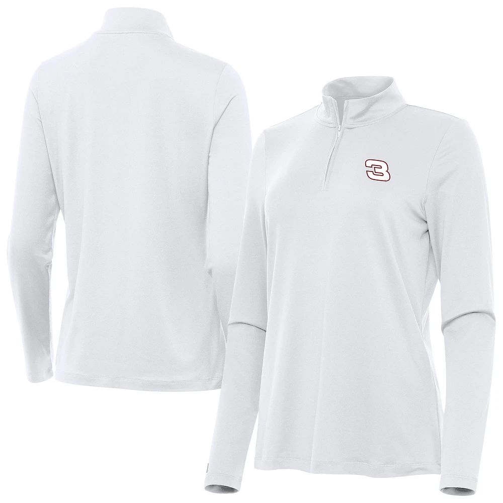 Women's Antigua NASCAR Reprocess Quarter-Zip Pullover Top