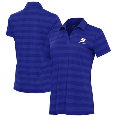 Women's Antigua Royal Chase Elliott Tunnel Polo