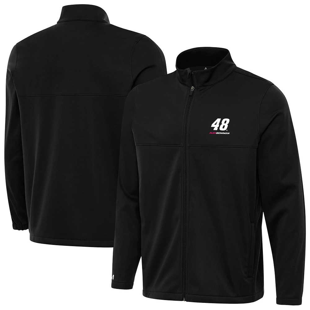 Men's Antigua Alex Bowman Links 2 Full-Zip Golf Jacket