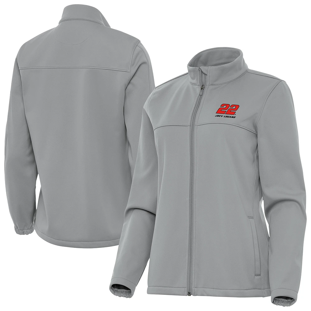 Women's Antigua Joey Logano Links 2 Full-Zip Golf Jacket