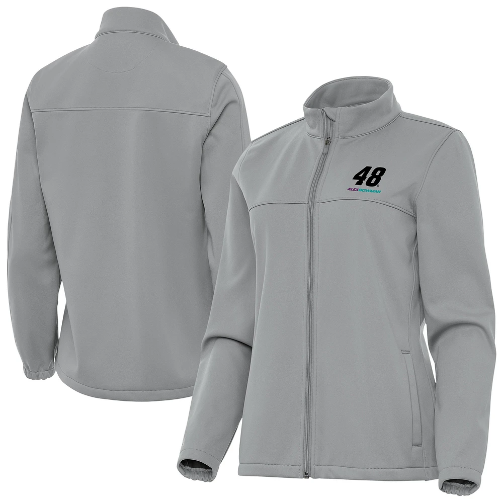 Women's Antigua Alex Bowman Links 2 Full-Zip Golf Jacket