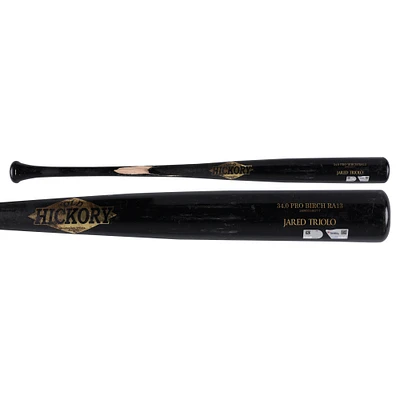 Jared Triolo Pittsburgh Pirates Game-Used Black Old Hickory Broken Bat vs. Chicago Cubs on September 2, 2024