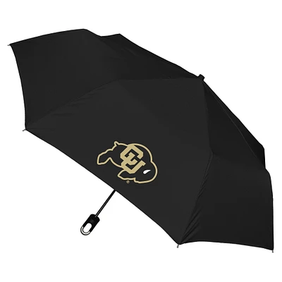 Black Colorado Buffaloes Storm Clip Mini 42" Compact Folding Umbrella