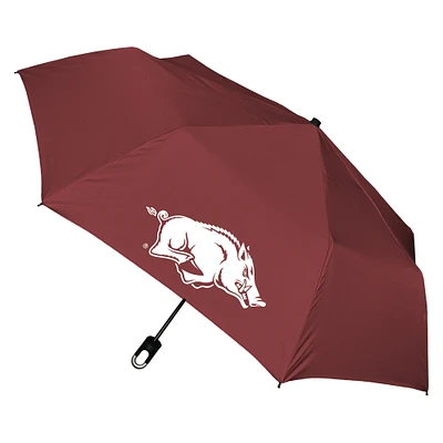 Cardinal Arkansas Razorbacks Storm Clip Mini 42" Compact Folding Umbrella