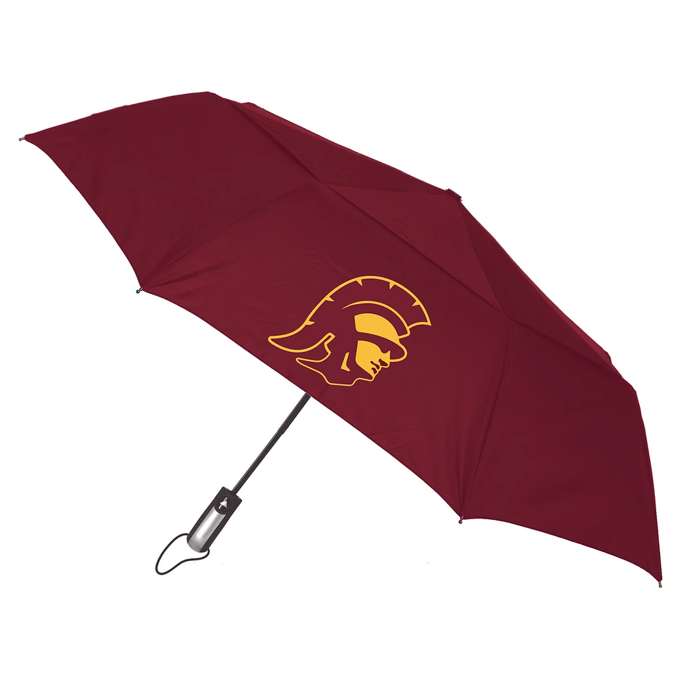 Cardinal USC Trojans Windflow Dynamo Deluxe 48" Vented Folding Umbrella
