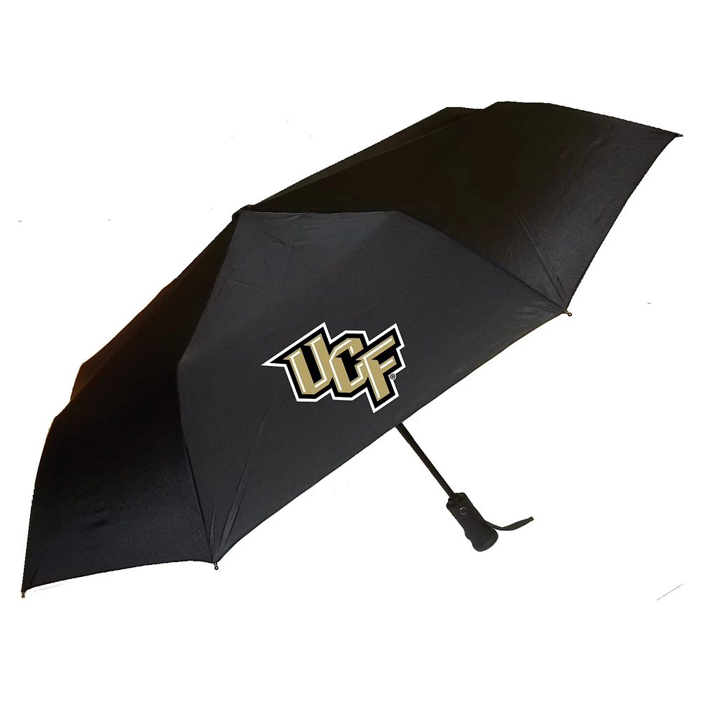 Black UCF Knights The Storm Flashlight 42" Auto Open Umbrella