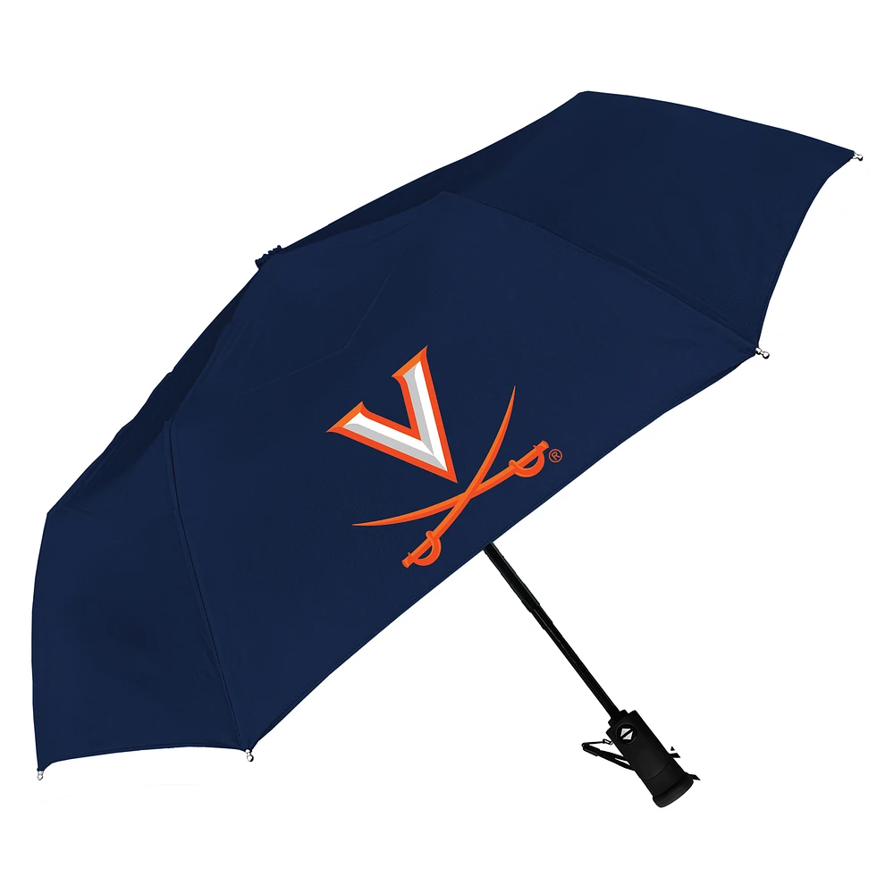 Navy Virginia Cavaliers The Storm Flashlight 42" Auto Open Umbrella