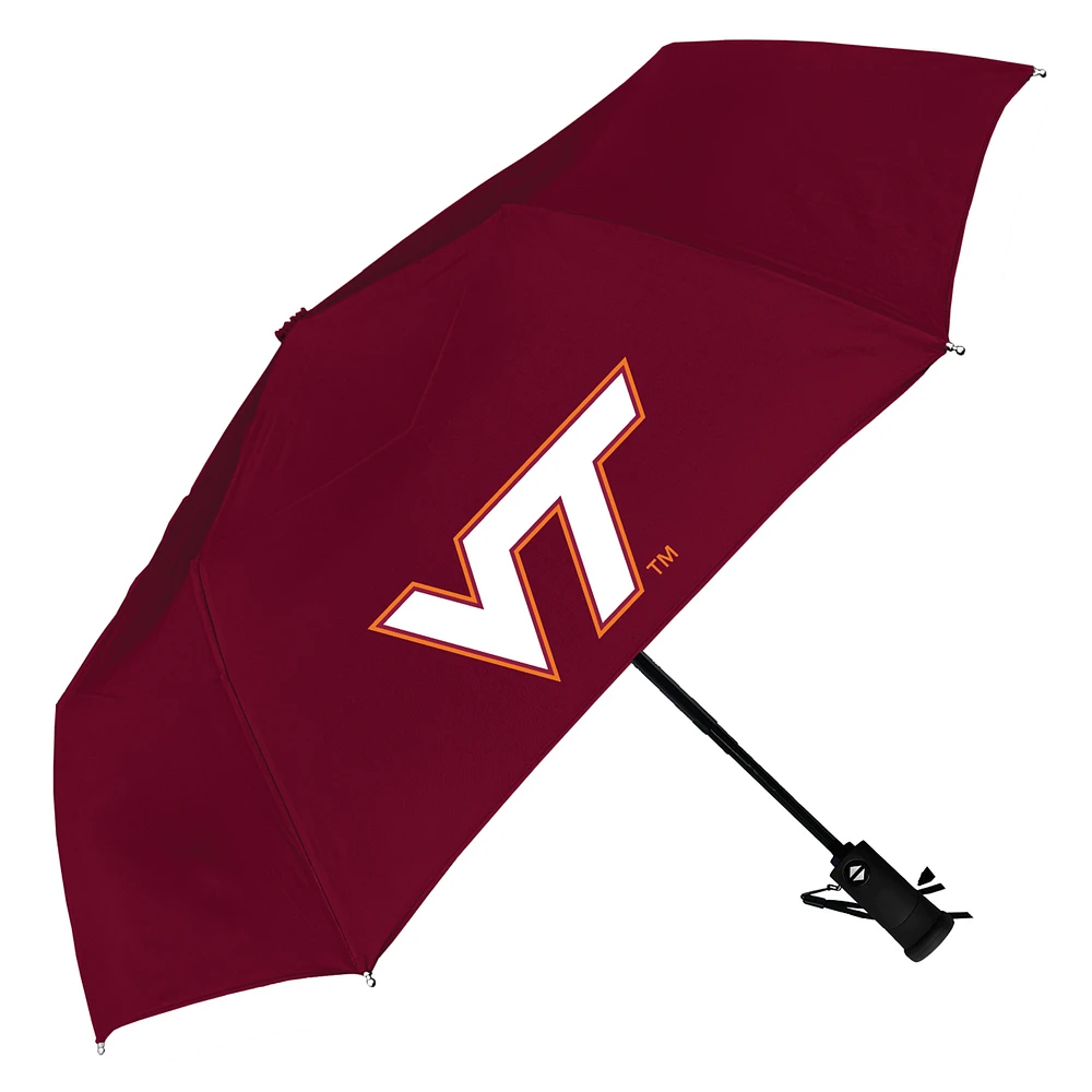 Maroon Virginia Tech Hokies The Storm Flashlight 42" Auto Open Umbrella