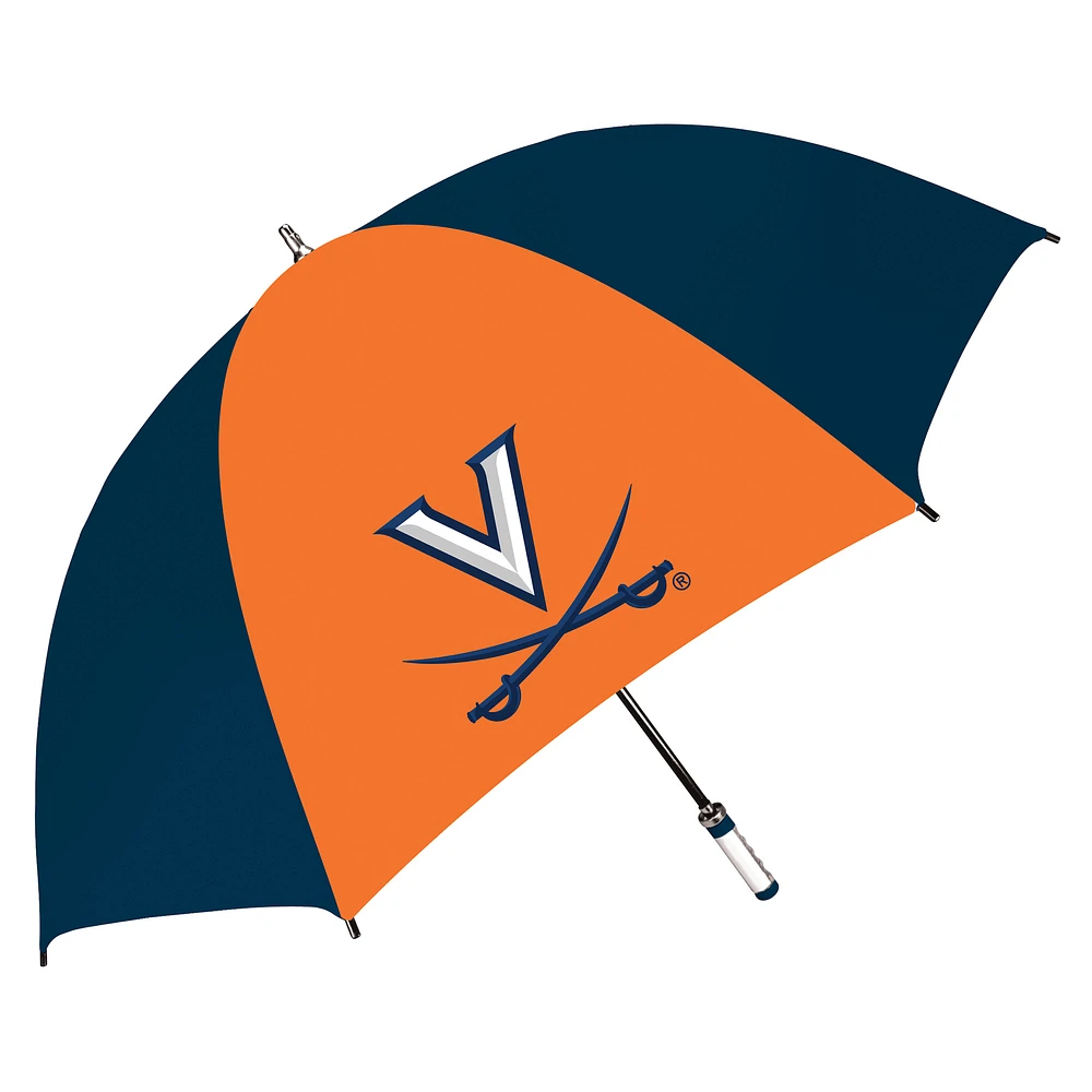 Navy/Orange Virginia Cavaliers The Birdie 62" Sporty Golf Umbrella