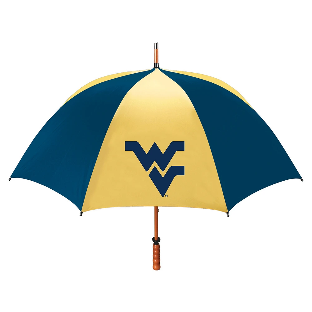 Navy/Gold West Virginia Mountaineers The Eagle 62" Sporty Golf Umbrella