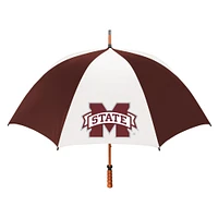 Maroon/White Mississippi State Bulldogs The Eagle 62" Sporty Golf Umbrella