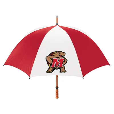 Red/White Maryland Terrapins The Eagle 62" Sporty Golf Umbrella