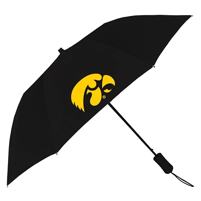 Black Iowa Hawkeyes The Victory Sport 42" Auto-Open Folding Umbrella