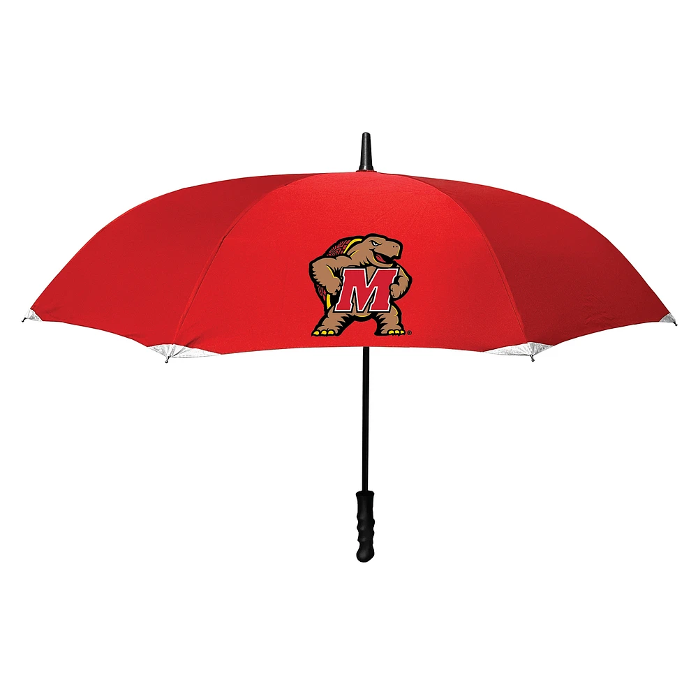 Red Maryland Terrapins 48" Deluxe Reverse Open Invertabrella