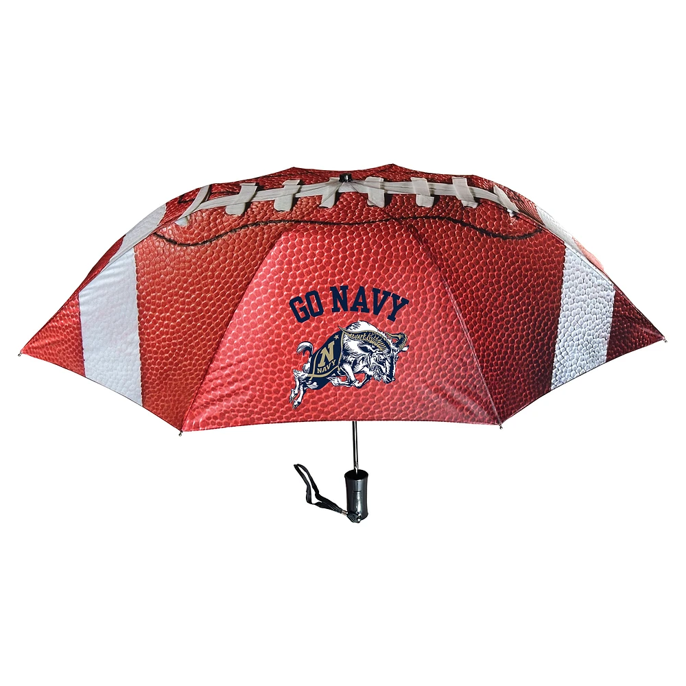 Navy Midshipmen 48" Football Canopy Auto-Open Folding Umbrella