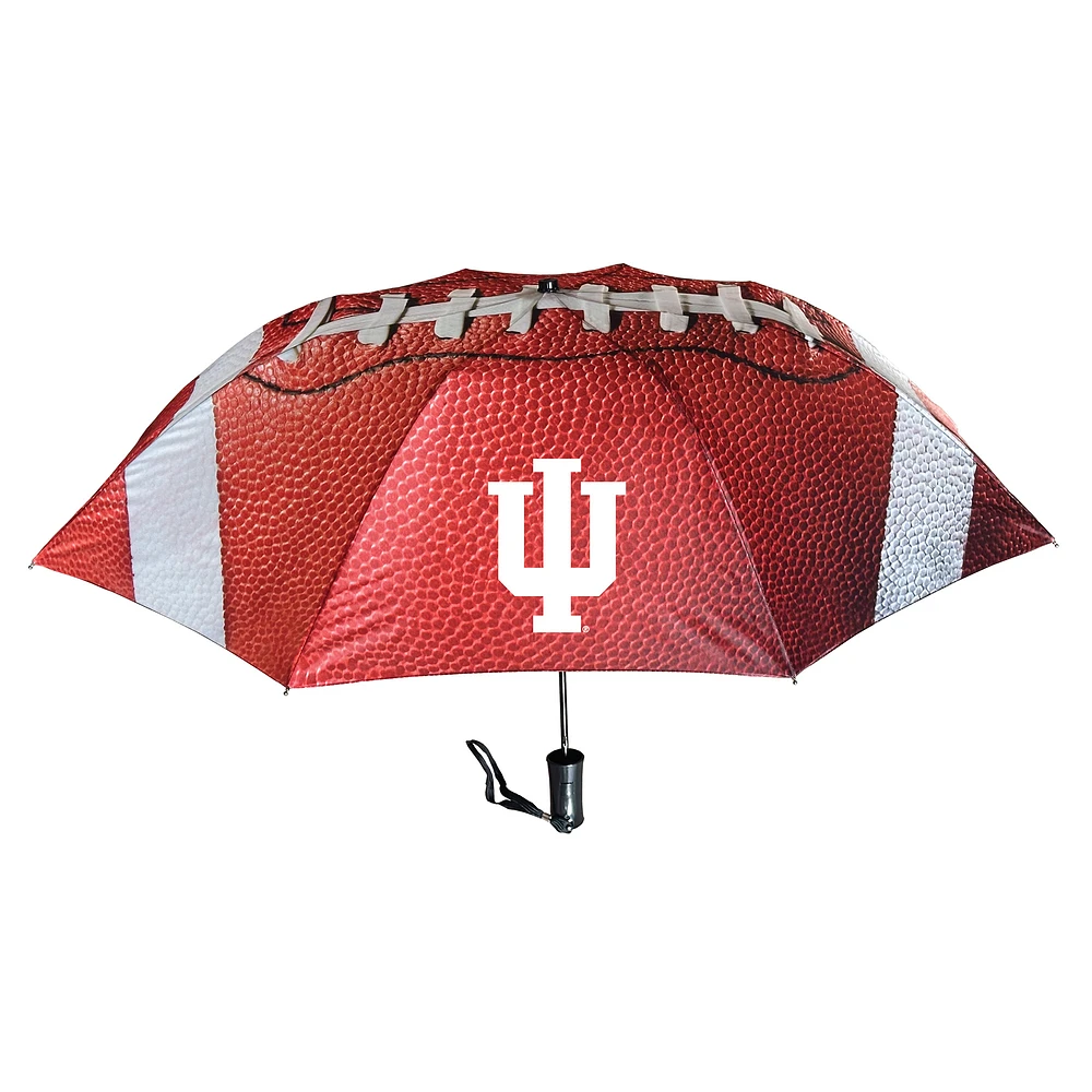 Indiana Hoosiers 48" Football Canopy Auto-Open Folding Umbrella