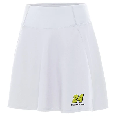 Women's Antigua White William Byron Chip Skort