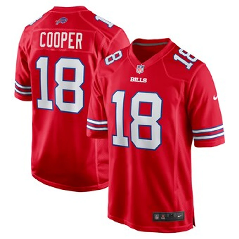 Men's Nike Amari Cooper Red Buffalo Bills Alternate Game Jersey