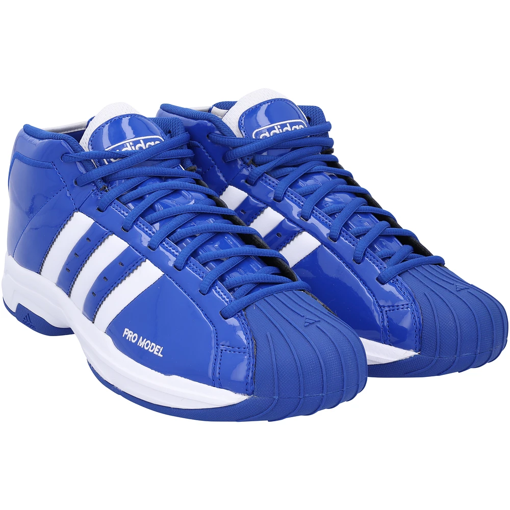 Kansas Jayhawks Team-Issued /Royal 2G adidas Shoes from the Basketball Program