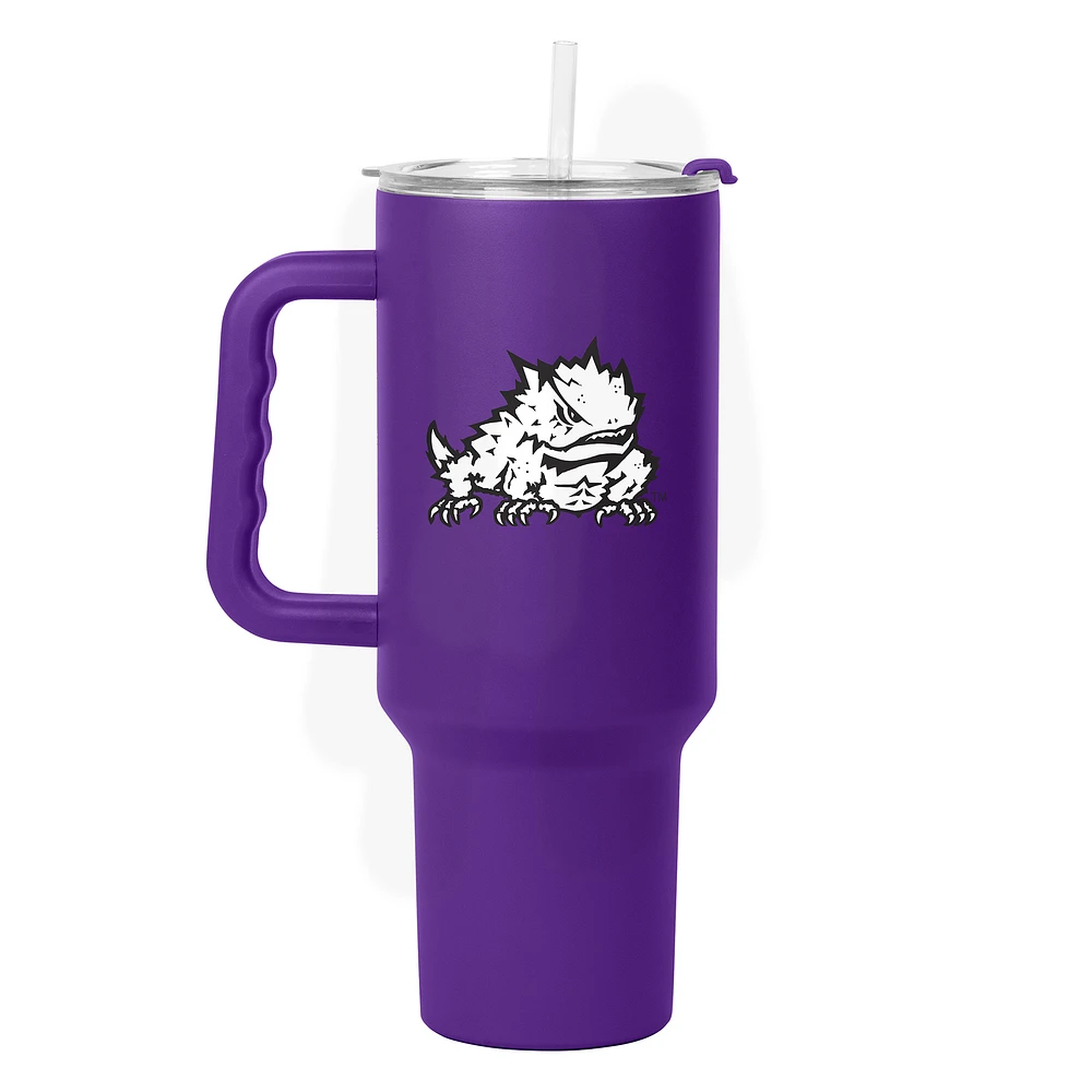 TCU Horned Frogs 40 oz. Handle Tumbler