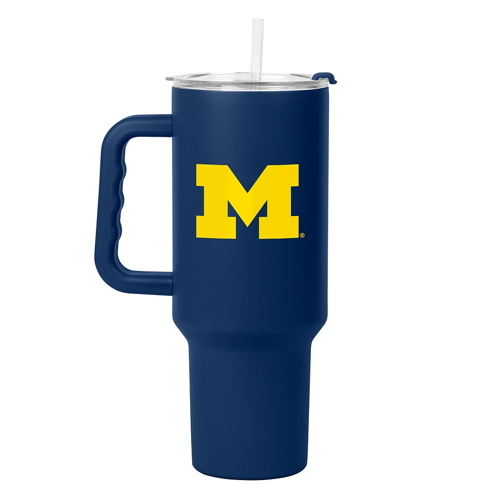 Michigan Wolverines 40 oz. Handle Tumbler
