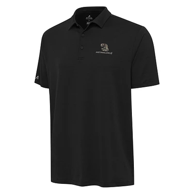 Men's Antigua Black Austin Dillon Reprocess Polo