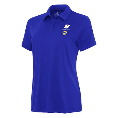 Women's Antigua Royal Chase Elliott Reprocess Polo