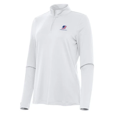 Women's Antigua Chase Elliott Reprocess Quarter-Zip Top