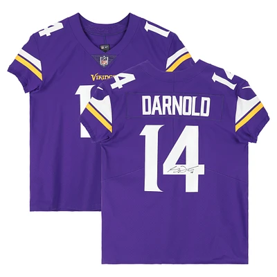 Sam Darnold Minnesota Vikings Autographed Nike Purple Elite Jersey