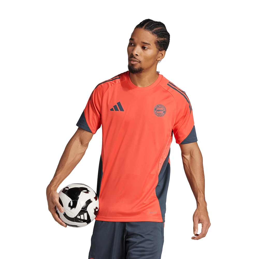 Men's adidas Orange Bayern Munich 2025/26 AEROREADY Training Jersey