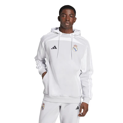 Men's adidas Gray Real Madrid Urban Purist Raglan Pullover Hoodie