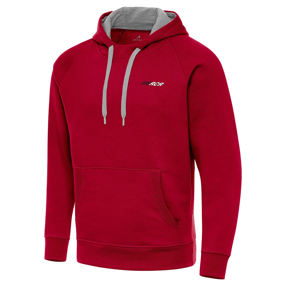 Men's Antigua Red Richard Childress Racing Victory Pullover Hoodie
