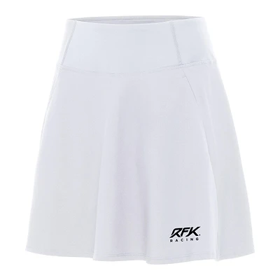 Women's Antigua White Roush Fenway Keselowski Racing Chip Skort