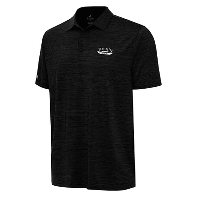 Men's Antigua Heather Darlington Raceway Layout Polo