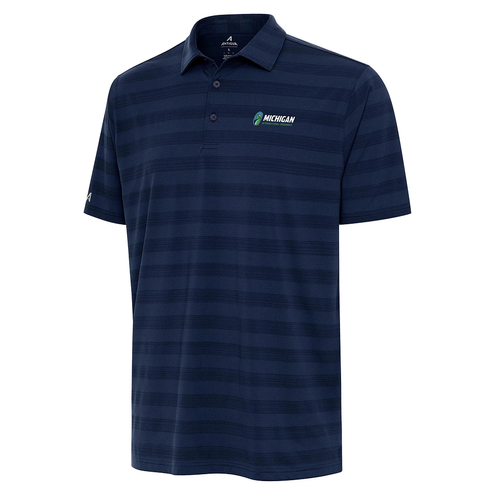Men's Antigua Navy Michigan International Speedway Tunnel Polo