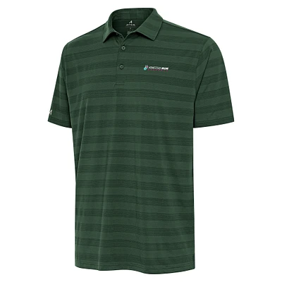 Men's Antigua Hunter Green Homestead-Miami Speedway Tunnel Polo