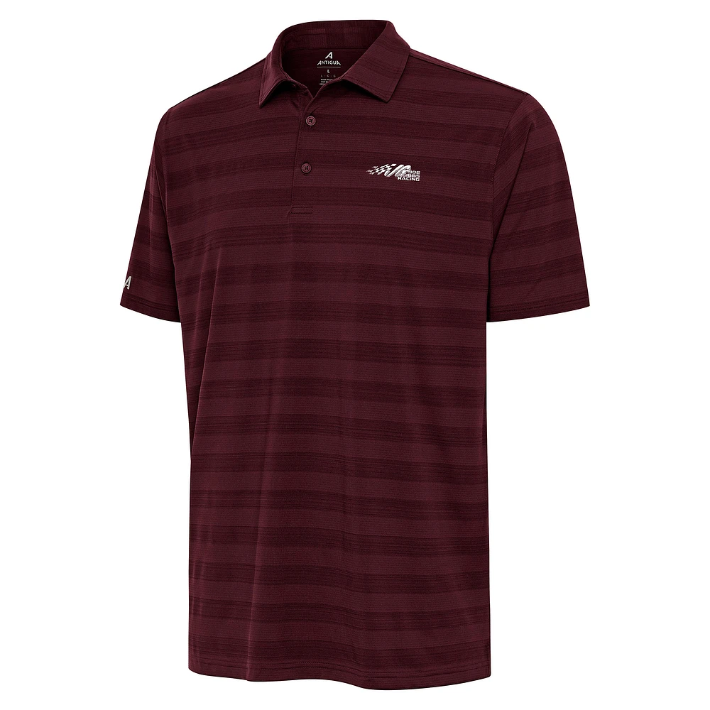 Men's Antigua Maroon Joe Gibbs Racing Tunnel Polo