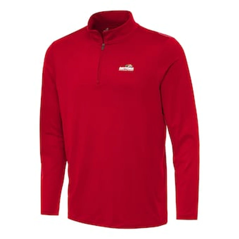 Men's Antigua Daytona International Speedway Reprocess Quarter-Zip Top