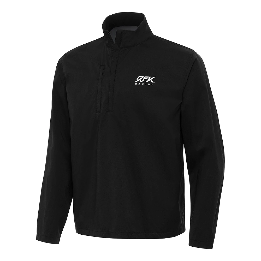 Men's Antigua Roush Fenway Keselowski Racing Brisk Quarter-Zip Pullover Jacket