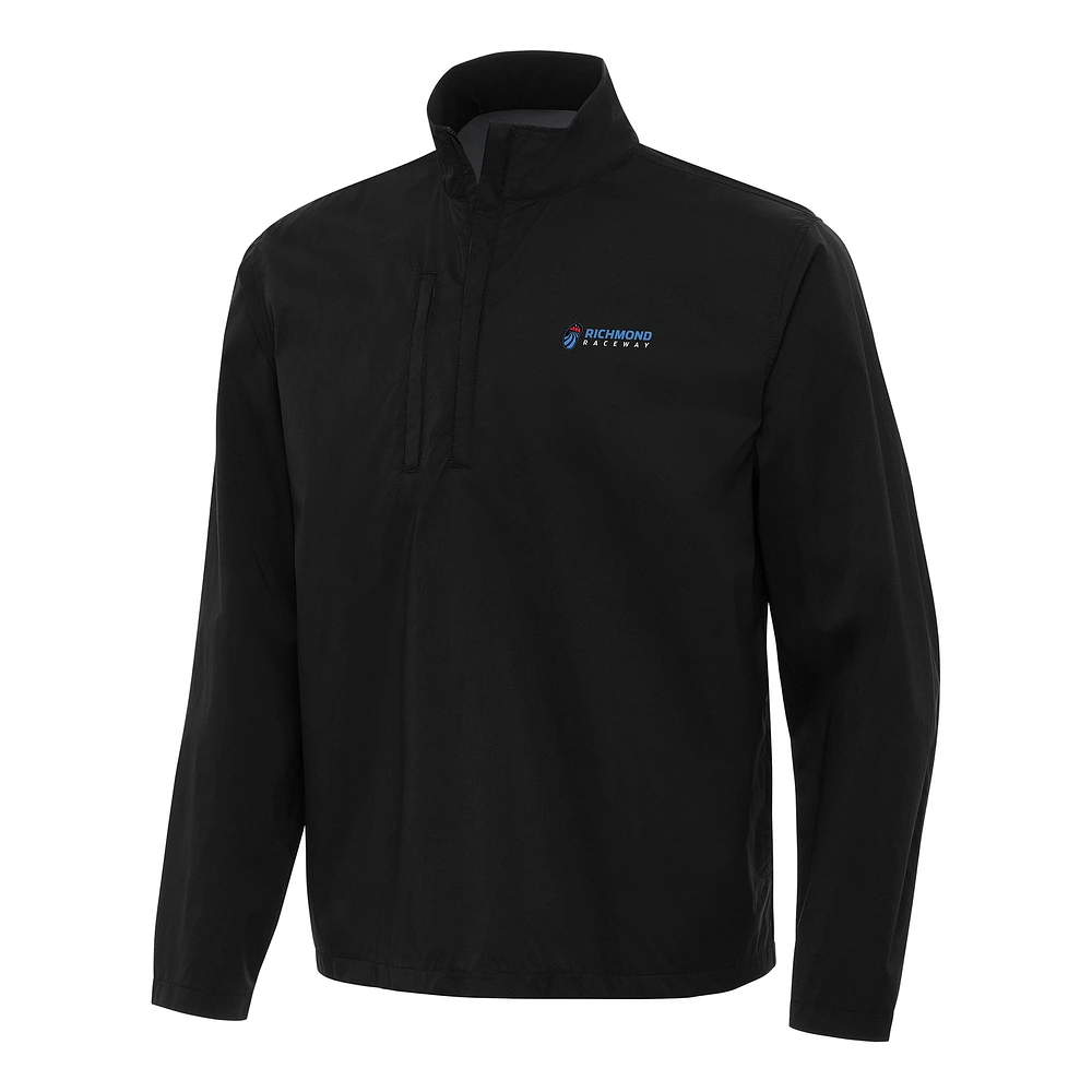 Men's Antigua Richmond Raceway Brisk Quarter-Zip Pullover Jacket