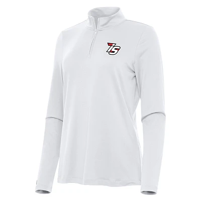 Women's Antigua Iowa Speedway Reprocess Quarter-Zip Top