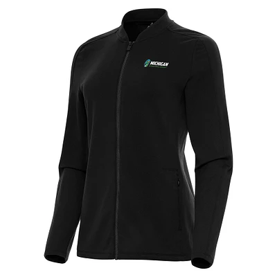 Women's Antigua Michigan International Speedway Continual Full-Zip Jacket