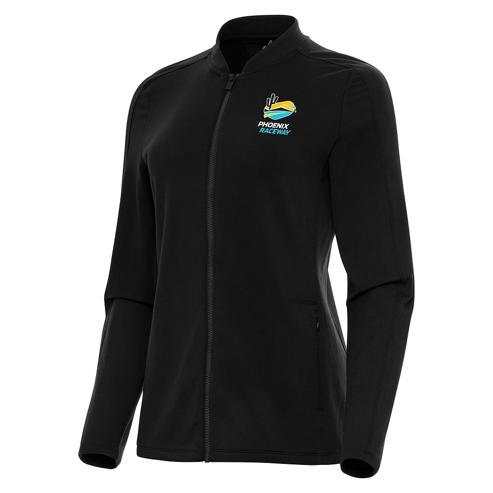 Women's Antigua Phoenix Raceway Continual Full-Zip Jacket