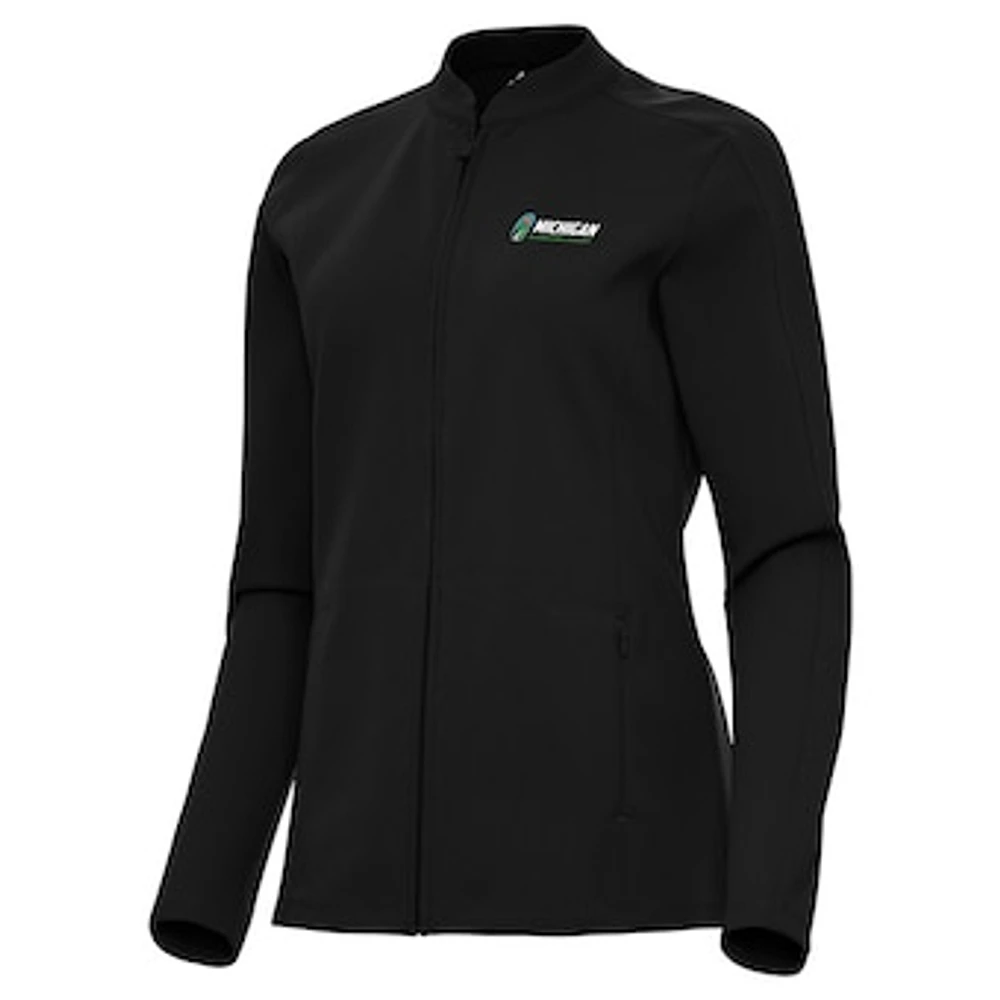 Women's Antigua Michigan International Speedway Regard Full-Zip Jacket