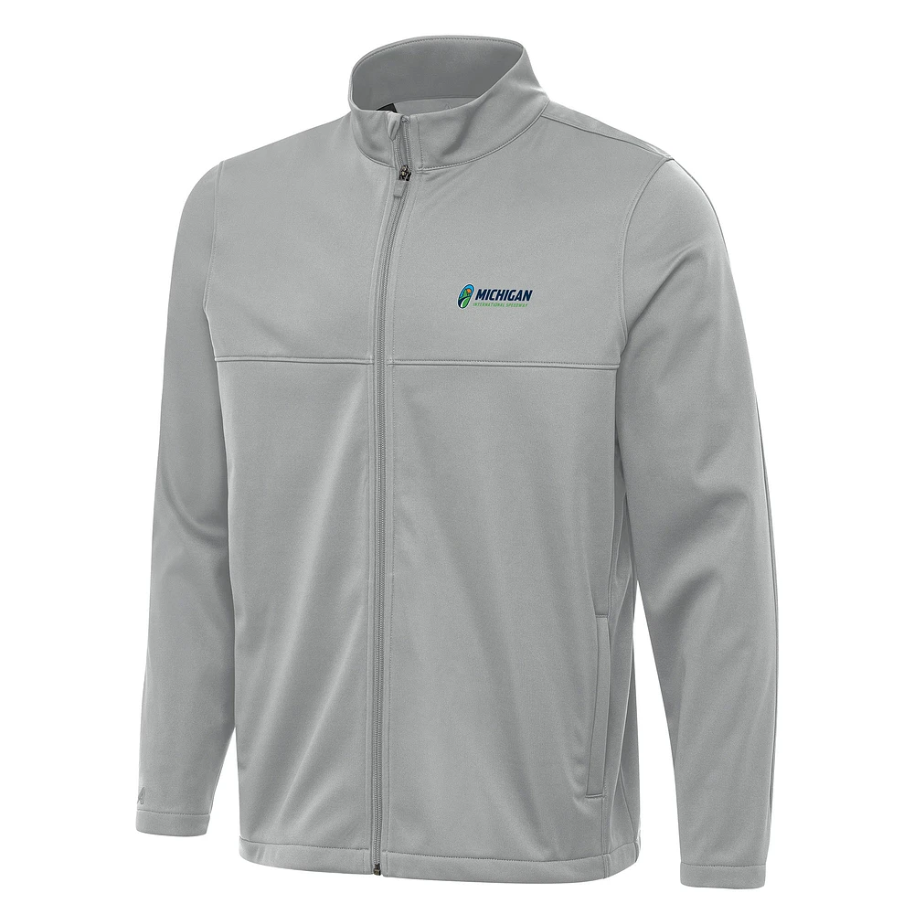 Men's Antigua Michigan International Speedway Links 2 Full-Zip Golf Jacket