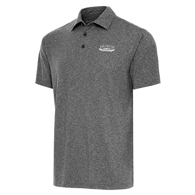Men's Antigua Heather Darlington Raceway Big & Tall Par 3 Polo
