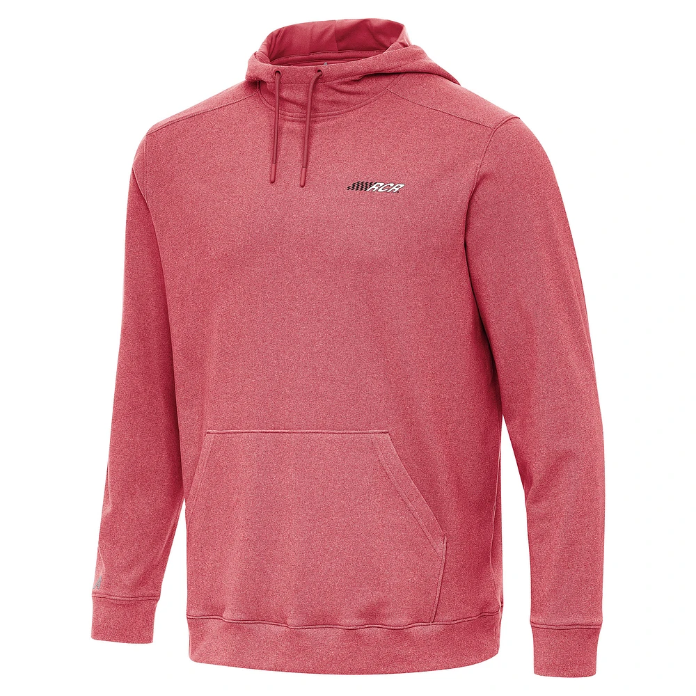 Men's Antigua Heather Richard Childress Racing Cloud Pullover Hoodie