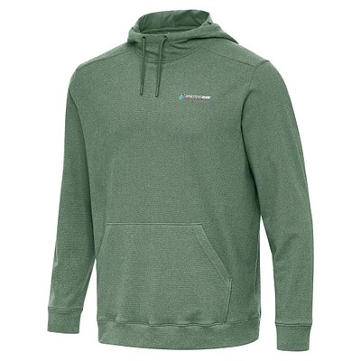 Men's Antigua Hunter Green Homestead-Miami Speedway Cloud Pullover Hoodie